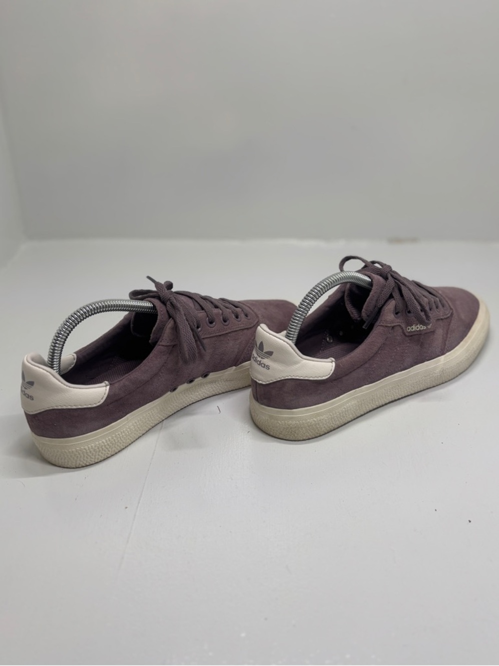 Adidas 3MC Vulc Purple Suede Sneakers Women’s Size 7 - Picture 6 of 13